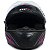 Capacete para Moto Fechado GT2 Rosa Preto com Viseira Cristal e Narigueira Alta Tamanho 58 - FW3 - Imagem 4