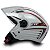 Capacete Moto Aberto X Open Italy Branco com Viseira Cristal Tamanho 58 - FW3 - Imagem 2