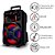 Kit Microfone Com Fio Vermelho Profissional P10 Leson + Caixa De Som Amvox Gigante II 220W Bluetooth Bivolt - Imagem 2