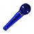 Microfone Profissional Cor Azul Le Son Com Fio + Caixa De Som Bluetooth Bomber Beatbox 1800 90 W - Imagem 4