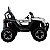 Carrinho Jipe Utv Elétrico Infantil 4x4 2 Lugares Com Som Mp3 Usb Controle Remoto Branco - Imagem 3
