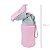 Mictório Portátil Rosa 350ml Buba Anatômico Com Tampa Higiênica E Válvula Antivazamento Sistema Antiodor - Imagem 5