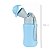 Mictório Infantil Azul Formato Anatômico Com Tampa Higiênica Válvula Antivazamento E Sistema Antiodor Buba - Imagem 2