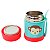 Pote Térmico Animal Macaco Infantil Buba Para Temperatura Quente Ou Fria Feito Em Aço Inoxidável 320ml - Imagem 2