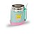 Pote Térmico Animal Fun Girafa Buba 320ml Em Aço Inoxidável Resistente E Durável Acompanha Talher - Imagem 3