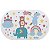 Tapete Para Banho Arco-íris 38x69cm  100% PVC Com Ventosas Resistente Infantil - Imagem 1