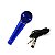 Microfone Le Son P10 MC200 Azul + Alto Falante Party 1500 Bluetooth 180W Caixa De Som Bivolt TWS - Imagem 4