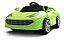 Carrinho Elétrico Infantil 6v Com Controle Menino Menina Verde Importway Farol Som Luzes Ré - Imagem 4
