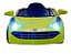 Carrinho Elétrico Infantil 6v Com Controle Menino Menina Verde Importway Farol Som Luzes Ré - Imagem 3