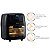 Air Fryer Amvox Oven 12L 1700w 8 Funções Pré Programadas Turbo Cyclo 220V Espeto Rotisserie Termostato Ajustável - Imagem 6