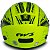 Kit 10x Capacetes X Open Neon Amarelo 56 (4un) 58 (4un) 60 (2un) - Imagem 7