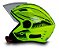 Capacete Aberto X Open Neon Amarelo Ou Verde FW3 Tamanhos 56 58 e 60 Com Design Esportivo E Confortável - Imagem 6