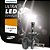 Kit 2x Pares Lâmpadas Ultra Led Titanium H1 HB4 6000k 10000Lm - Shocklight - Imagem 1