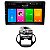 Multimidia Android Roadstar 9" RS909BR MI + Moldura 2 din Black Piano AP939 - Imagem 1