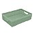 2x Cesta Jaguar Organizadora A4 Textura Simulando Juta 5,2L Porta Objetos Compacta Ideal Para Casa - Imagem 4