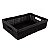 2x Cesta Jaguar Organizadora A4 Textura Simulando Juta 5,2L Porta Objetos Compacta Ideal Para Casa - Imagem 6