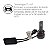 Lâmpada Led H15/H27 JR8 Black Diamond 9000 Lumens 12v A 14v 6000k Com Cambus E Resistente A Água - Imagem 2