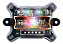 CENTRAL STROBO RITMICO 3.0 AVULSO COM CONTROLE + 2 PARES DE FAROL RGB ENDERECAVEL 6W (2901) - Imagem 3