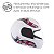 Capacete Feminino Branco Tamanho 56 ProTork Viseira Cristal Casco Em ABS E Cinta Jugular Com Fecho Revestido Em EPS - Imagem 3