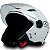 Capacete para Moto Aberto X Open Classic Branco Brilhante com Viseira Cristal Tamanho 58 - FW3 - Imagem 3