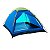 Barraca de Camping Tipo Iglu Azul MOR para 4 Pessoas Fácil Montagem Sacola de Transporte Com Colchão Casal Inflável - Imagem 7