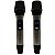 Microfone Duplo Sem Fio Le Son LS926 16 Canais Multifrequências Digital Com 2 Microfones - Imagem 3
