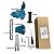 Kit Adaptador Portátil para Furadeira Virar Motoserra Material ABS + Metal Pequenos Serviços Caseiros - Imagem 5