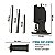 Adaptador para Transformar Furadeira em Serra Tico-Tico Importway Material ABS + Metal Cortes Simples e Serviços Caseiro - Imagem 2