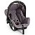 Bebê Conforto Completo Galzerano Grid Preto Cinza De 0 A 13 Kg Fecho Removível Com Capota Lavável Cinto Segurança De 3 P - Imagem 2