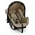 Bebê Conforto Galzerano Completo Grid Preto Cappuccino 0 Meses Até 13KG Acolchoado Capota Removível E Lavável - Imagem 2