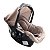 Bebê Conforto Galzerano Completo Grid Preto Cappuccino 0 Meses Até 13KG Acolchoado Capota Removível E Lavável - Imagem 7