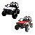 Mini Carro Elétrico Quadriciclo UTV 12V 4x4 Assentos Luzes Som Velocidade 3km/h Certificado Diversas Cores - Imagem 1