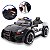 Carro Elétrico Policia Charger 12v Infantil Cinto Portas Megafone USB MP3 Controle Remoto - Imagem 1