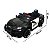 Carro Elétrico Policia Charger 12v Infantil Cinto Portas Megafone USB MP3 Controle Remoto - Imagem 10
