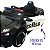 Carro Elétrico Policia Charger 12v Infantil Cinto Portas Megafone USB MP3 Controle Remoto - Imagem 5