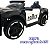 Carro Elétrico Policia Charger 12v Infantil Cinto Portas Megafone USB MP3 Controle Remoto - Imagem 7