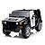 Mini Carro Elétrico Policia Hammer 12v Velocidade Máxima 8km/h Suporta 30kg Luzes Som USB MP3 Controle Remoto - Imagem 7