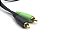 Cabo RCA 4MM 3M para Áudio e Vídeo Conectividade Premium Svart - Imagem 3