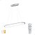 Lustre Pendente De LED Oval Moderno Com Controle Remoto Istambul Branco - Imagem 4