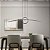 Lustre de LED Arco e Circulo - Vancouver - Preto - 100cm - 36 Watts - Controle com Dimmer - Imagem 9