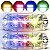 Central Strobo Rítmico 3.0 Controle Com 2 Pares de Farol 6W RGB - AJK - Imagem 5