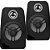 2 Caixas de Som Ambiente LeSon 4 Polegadas 70w 8 Ohms Preta - Imagem 1