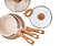 Jogo de Panelas 10 Peças Style Cook Marmol Cerâmica Com Indução Vitrocerâmico - Mimo Style - Imagem 3