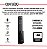 Fechadura Eletrônica Digital Amvox AFC 2000 Desbloqueio por Codigo Aplicativo Cartão Aproximação Biometria Touch Screen - Imagem 5