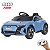 Carrinho Elétrico Mini Audi E-tron Gt 6v Infantil Azul Bw273 Importway Toca MP3 Luz/Som Controle Remoto Suporta 25kg - Imagem 2
