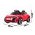 Carrinho Elétrico Mini Audi E-tron Gt 6v Infantil Vermelho Bw273 Importway Toca MP3 Luz/Som Controle Remoto Suporta 25kg - Imagem 3