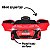 Carrinho Elétrico Mini Audi E-tron Gt 6v Infantil Vermelho Bw273 Importway Toca MP3 Luz/Som Controle Remoto Suporta 25kg - Imagem 5