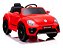 Carrinho Elétrico Mini Carro Elétrico Licenciado VW Beetle Vermelho Dune 6v USB Som Rádio Luz Bluetooth USB FM - Imagem 7