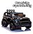 Carrinho Elétrico Mini Picape 12v 6 Rodas Reproduz MP3 Suspensão Cinto de Segurança Banco Importway Suporta 35Kg - Imagem 5