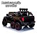 Carrinho Elétrico Mini Picape 12v 6 Rodas Reproduz MP3 Suspensão Cinto de Segurança Banco Importway Suporta 35Kg - Imagem 4